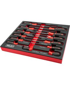 Welzh Werkzeug Skrūvgriežu komplekts PL-PZ-PH 12gab. profesionālai lietošanai Screw-Mate™ Darbagaldi un darbnīcu mēbeles 