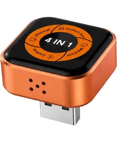 CARLINKIT Mini Ultra 6 Wireless Adapter for CarPlay and Android Auto Auto FM Transmiteri un Carplay ierīces