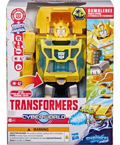 TRANSFORMERS Cyberverse Фигурка Бамблби Power Spark 28 см Конструкторы