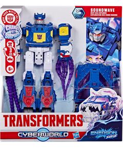 TRANSFORMERS Cyberverse Фигурка Саундвейв глубоководный исследователь 22,5 см Конструкторы
