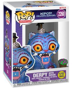 FUNKO POP! Vinila Figūra: KPOP Demon Hunters - Derpy with Sussie (Glow in the dark) Figūriņas un varoņi