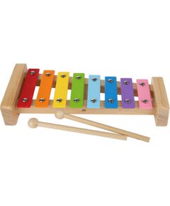 Koka ksilofons 28 cm +1 CB49355 Muzikālās rotaļlietas