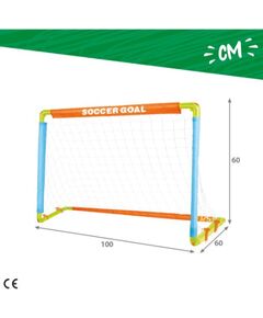 Складные футбольные ворота 100x60x60 см CB Sport 3+ CB47692 Новости - Детские товары