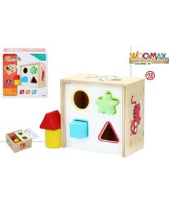 Win Fun Figūru šķirotājs no koka (sorteris) 12 men+ CB42754 Puzles