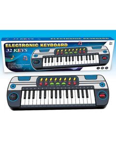 Adar Детский синтезатор 32 клавиши с микрофоном (батарейки) 31 cm 607255 Muzikālās rotaļlietas
