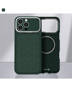 Evelatus Apple  iPhone 18 Pro Max Carbon Premium Edition MagSafe case Green Neoriģinālie Maciņi