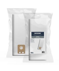 Auduma putekļu maisiņš SQOON 42122; Nilfisk GD1000/VP300/VP600; 10 gab. Сумки для пыли