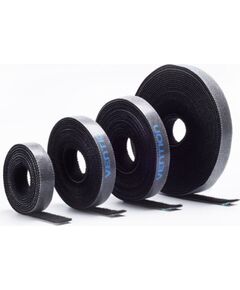 Vention 5 m kabeļu organizēšanas līmlente ar Velcro stiprinājumu, melna Организация рабочего стола