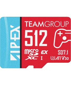 Team Group APEX SD7.1 512GB SDXC (red/blue, MicroSD Express) Новинки Компьютерная техника