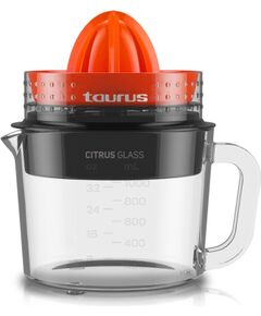 Taurus Citrus Glass electric citrus press 1 L 30 W Black, Red, Transparent Сок пряный