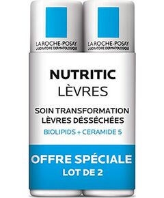 La Roche-posay Nutritic Lèvres Deo - Sada balzámů na rty 4.7ml Smaržas - NESAKĀRTOTS