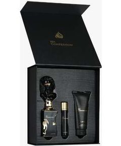 Lattafa His Confession Dárková sada EDP 100 ml, miniaturka EDP 12 ml a sprchový gel 100 ml 100ml Dāvanu komplekti