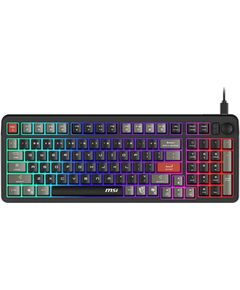 KEYBOARD GAMING BLACK US/FORGE GK110 US MSI Klaviatūras