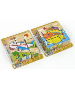 Adar Koka kluči ar bildēm Transports 10x10 cm 530584 Puzles