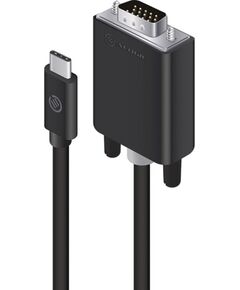 Cable USB Alogic USB-C - D-Sub (VGA) 2 m  (ELUCVG-02RBLK) Jaunumi - Datori