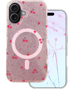 Mocco Cherry Mag Back Case Aizmugurējais apvalks priekš Apple iPhone 17 Neoriģinālie Maciņi