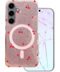Mocco Cherry Mag Back Case Aizmugurējais apvalks priekš Samsung Galaxy S24 / S25 Neoriģinālie Maciņi