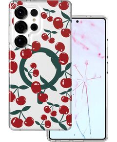 Mocco Cherry Mag Back Case Aizmugurējais apvalks priekš Samsung Galaxy S25 Ultra Neoriģinālie Maciņi