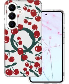 Mocco Cherry Mag Back Case Aizmugurējais apvalks priekš Samsung Galaxy S26 Neoriģinālie Maciņi