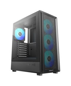 Deepcool Case CC550 4F Mid Tower ATX PS2 (maximum length: 180 mm) Black Корпуса