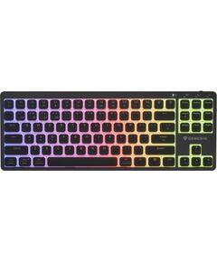 Genesis Thor 430 TKL Gaming Keyboard Wireless Bluetooth US Linear Black Klaviatūras