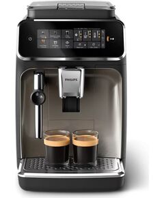 Philips Espresso Coffee Maker EP3326/90 Series 3300 Pump pressure 15 bar Built-in milk frother Fully Automatic Black Chrome 1500 W Кофеварки