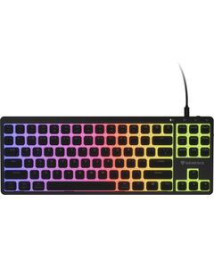 Genesis Thor 430 TKL Gaming Keyboard Wired US Linear Black Klaviatūras