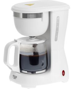 Adler Coffee Maker AD 4381w Drip 600 W White Кофеварки