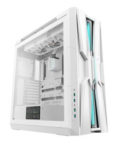 Deepcool Integrated Liquid Cooling Case GENOME III Full-Tower ATX PS2 (maximum length: 180mm) White Datoru korpusi