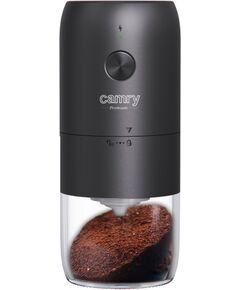 Camry Cordless USB Electric Coffee Grinder CR 4302 25 W Coffee beans capacity 25-30 g Black Dzirnaviņas