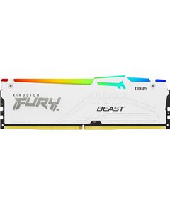 Kingston KF564C32BWEA-32 32GB 6400MT/s DDR5 CL32 DIMM FURY Beast White RGB EXPO Kingston Оперативная память (RAM)