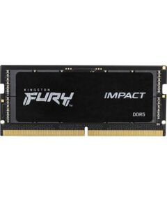 Kingston KF560S38IBK2-32 32GB 6000MT/s DDR5 CL38 SODIMM (Kit of 2) FURY Impact PnP Kingston Оперативная память (RAM)