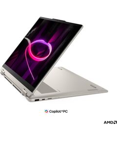Lenovo Yoga 7 2-in-1 16AGP11 AMD Seashell 16 " OLED Touchscreen WUXGA 1920 x 1200 pixels AMD Ryzen AI 7 445 16 GB Soldered LPDDR5X Solid-state drive capacity 512 GB AMD Radeon 840M Graphics Windows 11 Home 802.11be Bluetooth version 5.4 Keyboard language  Portatīvie datori