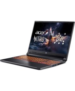Acer Nitro V 16 AI ANV16-42 Black 16 " IPS WQXGA 2560 x 1600 pixels Anti-glare AMD Ryzen 7 260 32 GB DDR5 SDRAM Solid-state drive capacity 1000 GB NVIDIA GeForce RTX 5070 GDDR7 Windows 11 Home 802.11ax Bluetooth version 5.3 Keyboard language English, Russ Portatīvie datori