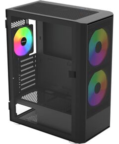Case MONTECH ATX/micro ATX/Mini-ITX Black Midi Tower PC ?????? MONTECH X2 PLUS (B) X2PLUS(B) Datoru korpusi