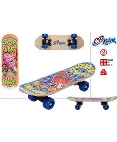 Skrituļdēlis koka CB Riders 43x13 cm no 3 gadiem līdz 20 kg dažādas krasas CB43098 Jaunumi, Bērnu preces