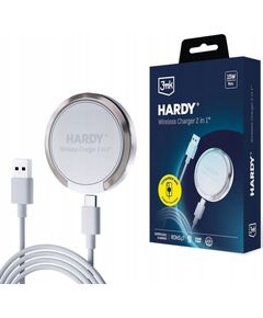 Bezvadu lādētājs 3mk Hardy Wireless Charger 2in1 15W Jaunumi - Datori
