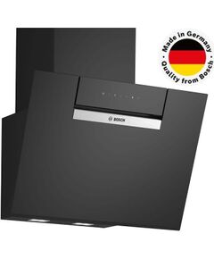 Bosch DWK67FN60 Serie 4 tvaika nosūcējs, melns stikls, 60cm Tvaika nosūcēji