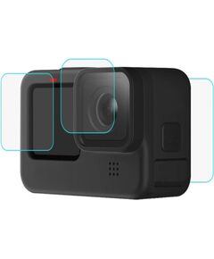 Puluz 9H Tempered Glass Screen Protector for GoPro HERO12/11/10 Black Sporta kameru aksesuāri