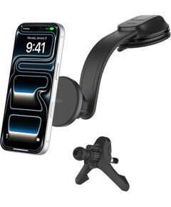 BELKIN MAGNETIC CAR MOUNT WITH/15W QI2 WIRELESS CHARGING FOR AI Jaunumi - Datori