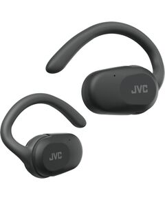 Bezvadu austiņas JVC Open Ear Nearphone True  Wireless Headphones - Black Austiņas