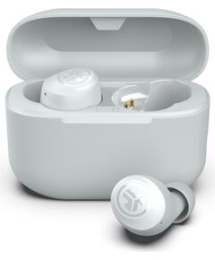 Bezvadu austiņas JLab Go Pop+, True Wireless Stereo (TWS), 20 - 20000 Hz, Calls/Music/Sport/Everyday, Headphones, White Austiņas