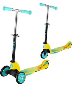 HLB202 LIME Skrejritenis NILS FUN Самокаты детские