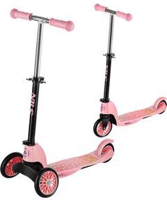 HLB202 PINK Skrejritenis NILS FUN Самокаты детские