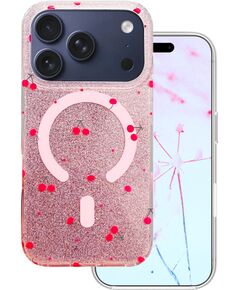 Mocco Cherry Mag Back Case Aizmugurējais apvalks priekš Apple iPhone 17 Pro Max Neoriģinālie Maciņi
