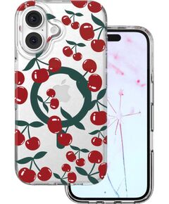 Mocco Cherry Mag Back Case Aizmugurējais apvalks priekš Apple iPhone 17 Pro Neoriģinālie Maciņi