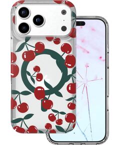 Mocco Cherry Mag Back Case Aizmugurējais apvalks priekš Apple iPhone 17 Pro Max Neoriģinālie Maciņi