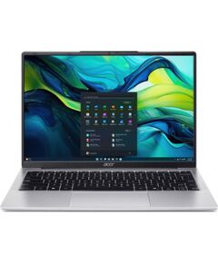 Acer Aspire Lite 14 AL14-44P Light Silver 14.5 " WUXGA 1920 x 1200 pixels AMD Ryzen 5 7430U 8 GB DDR4 SDRAM Solid-state drive capacity 512 GB AMD Radeon Graphics Windows 11 Home Keyboard language US International Warranty 24 month(s) Portatīvie datori