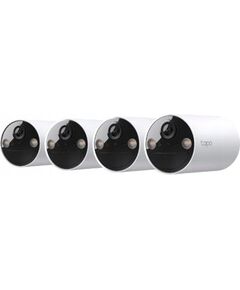 Video novērošanas kameras TP-Link Tapo C410 4-pack, IP security camera, Outdoor, Wireless, Amazon Alexa & Google Assistant, CE, FCC, DOE, CEC, RCM, KC, NCC, BSMI, NTRA, IP65, Ceiling/wall Jaunumi - Datori