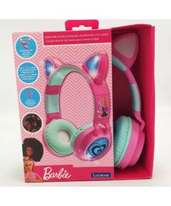 Lexibook Barbie Cat’s ears shape wireless rechargeable headphones with lights Jaunumi - Datori